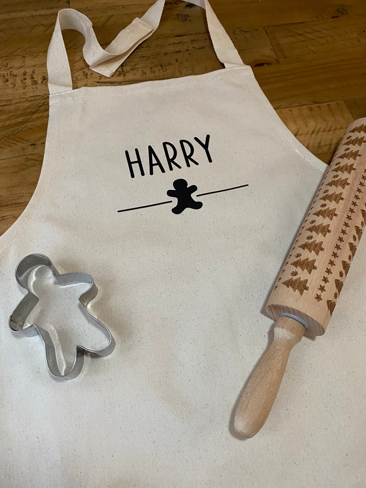 Personalised children’s apron