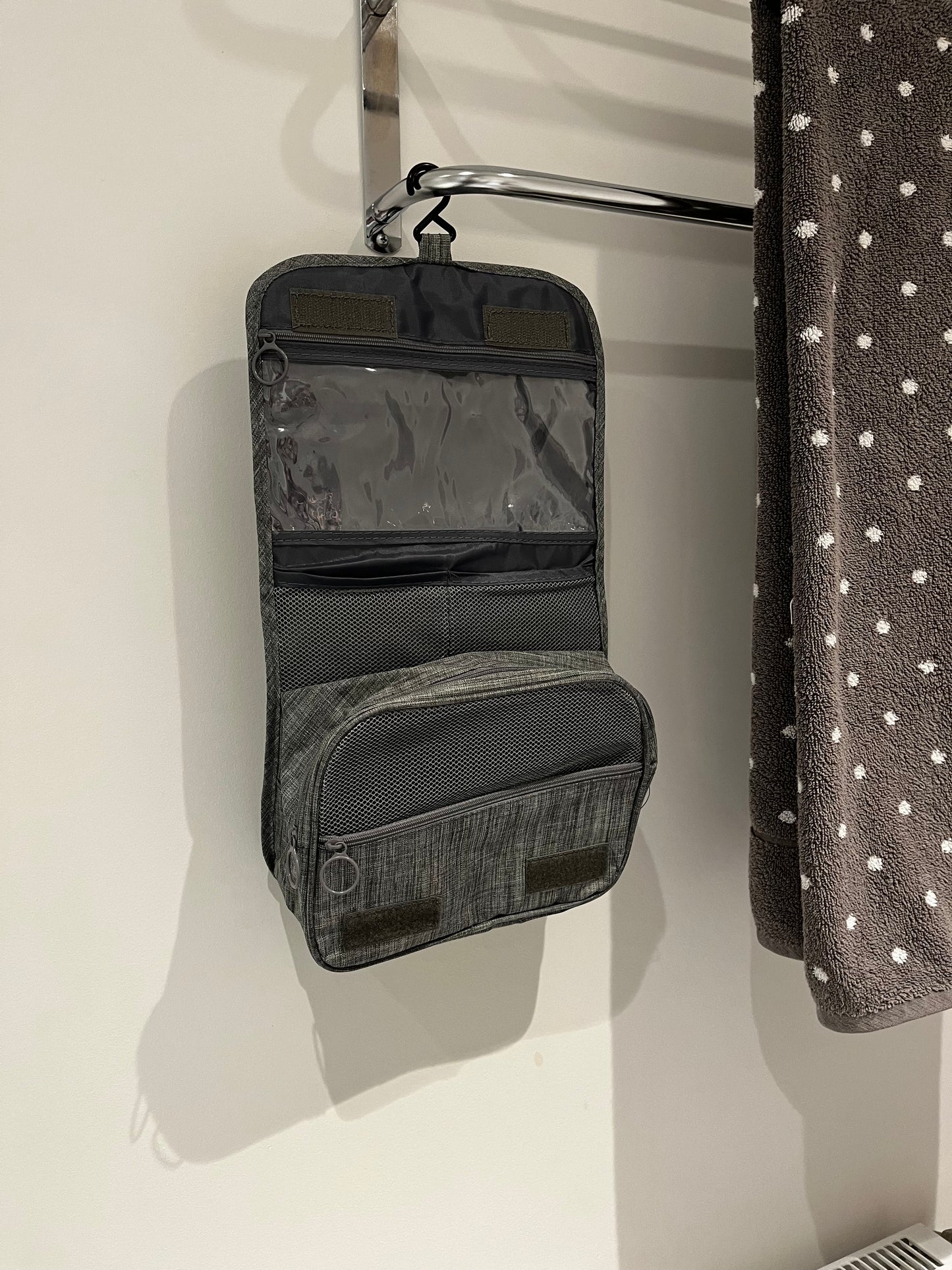 Personalised travel wash bag