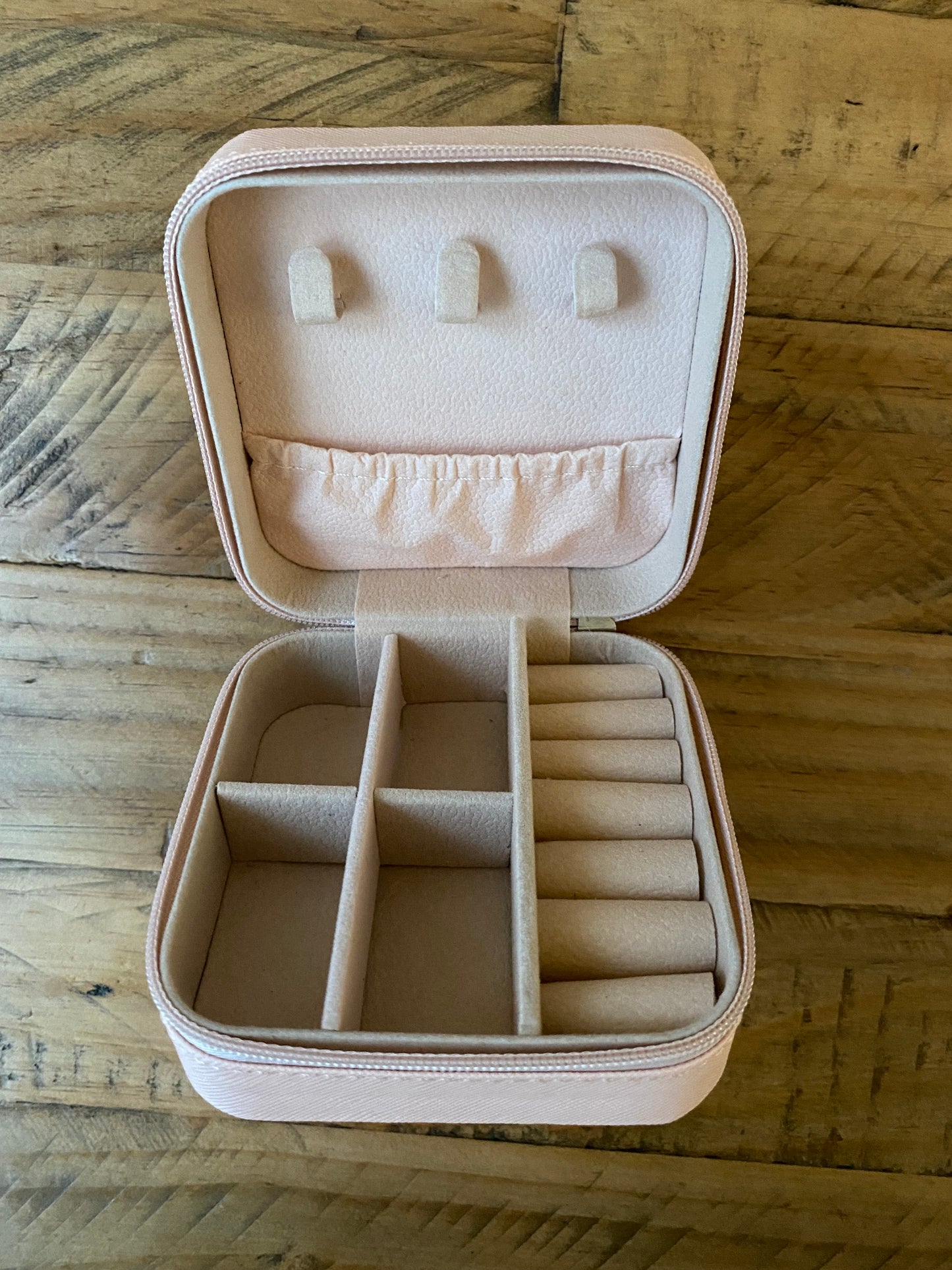 Personalised travel jewellery box