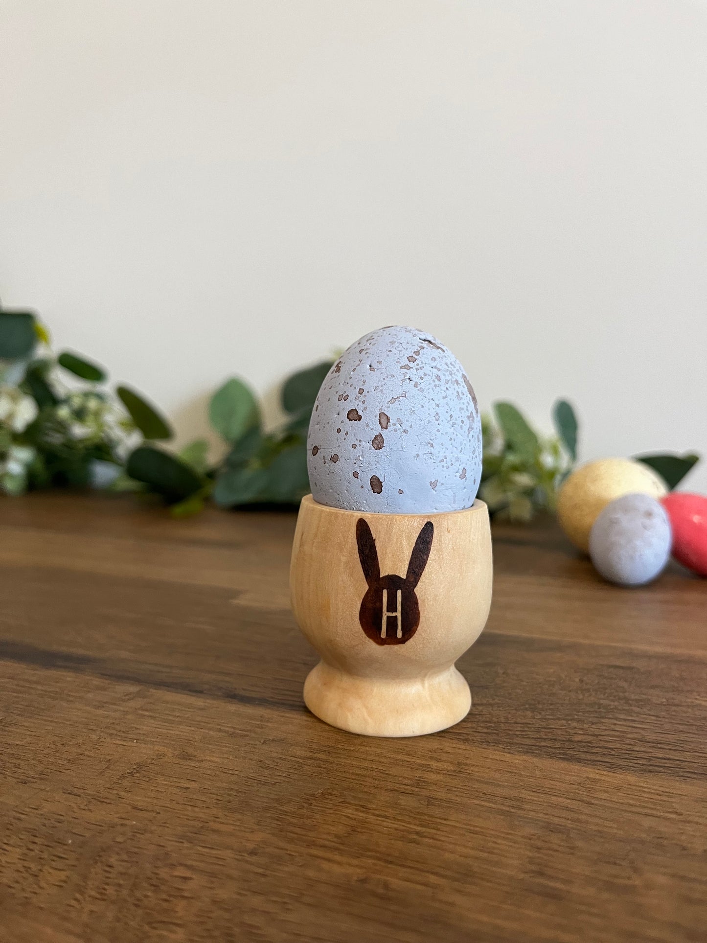Personalised egg cups