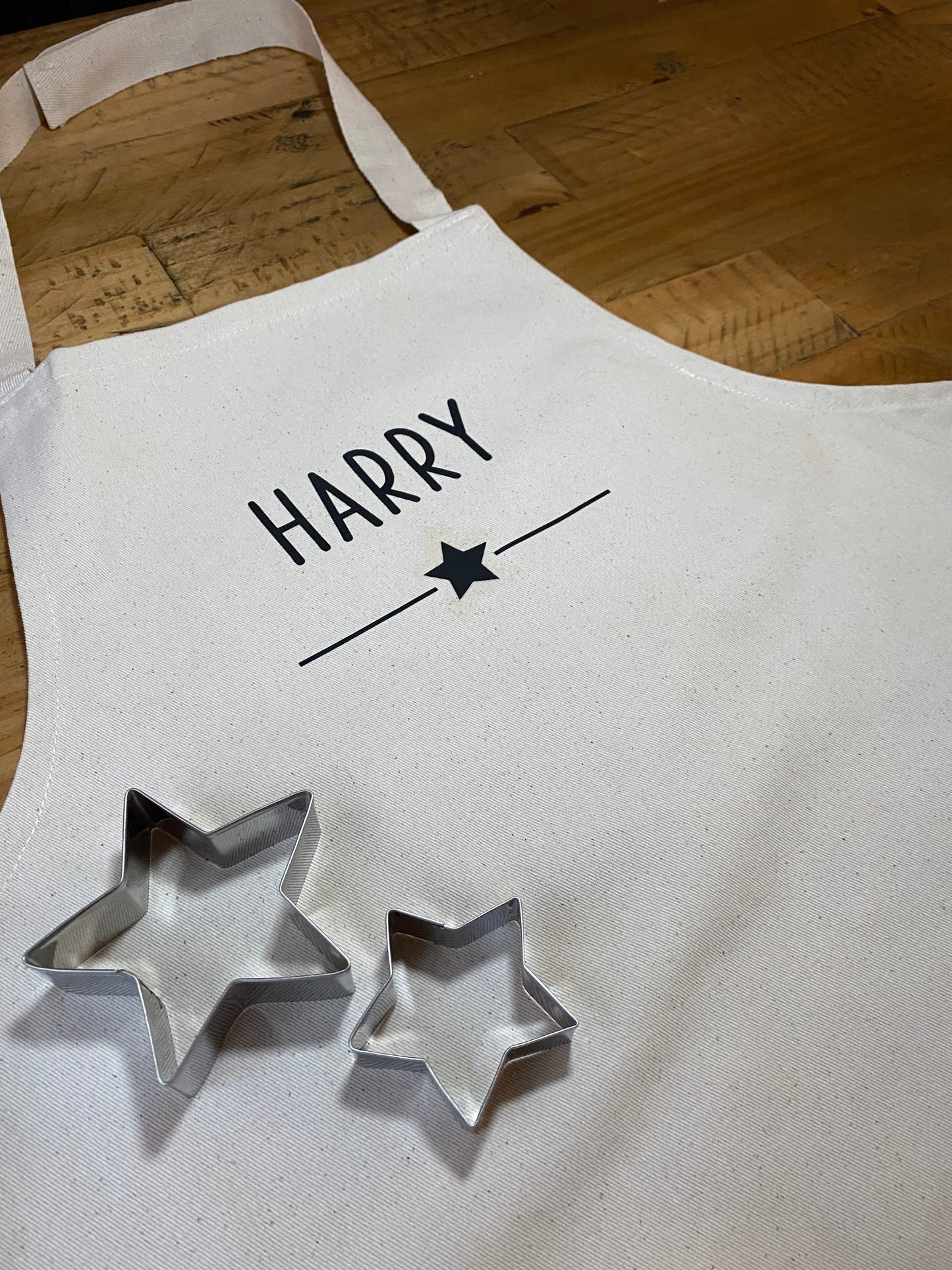 Personalised children’s apron