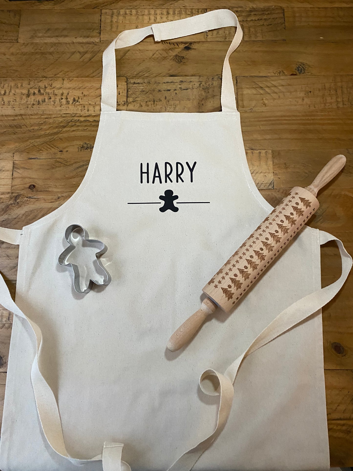 Personalised children’s apron