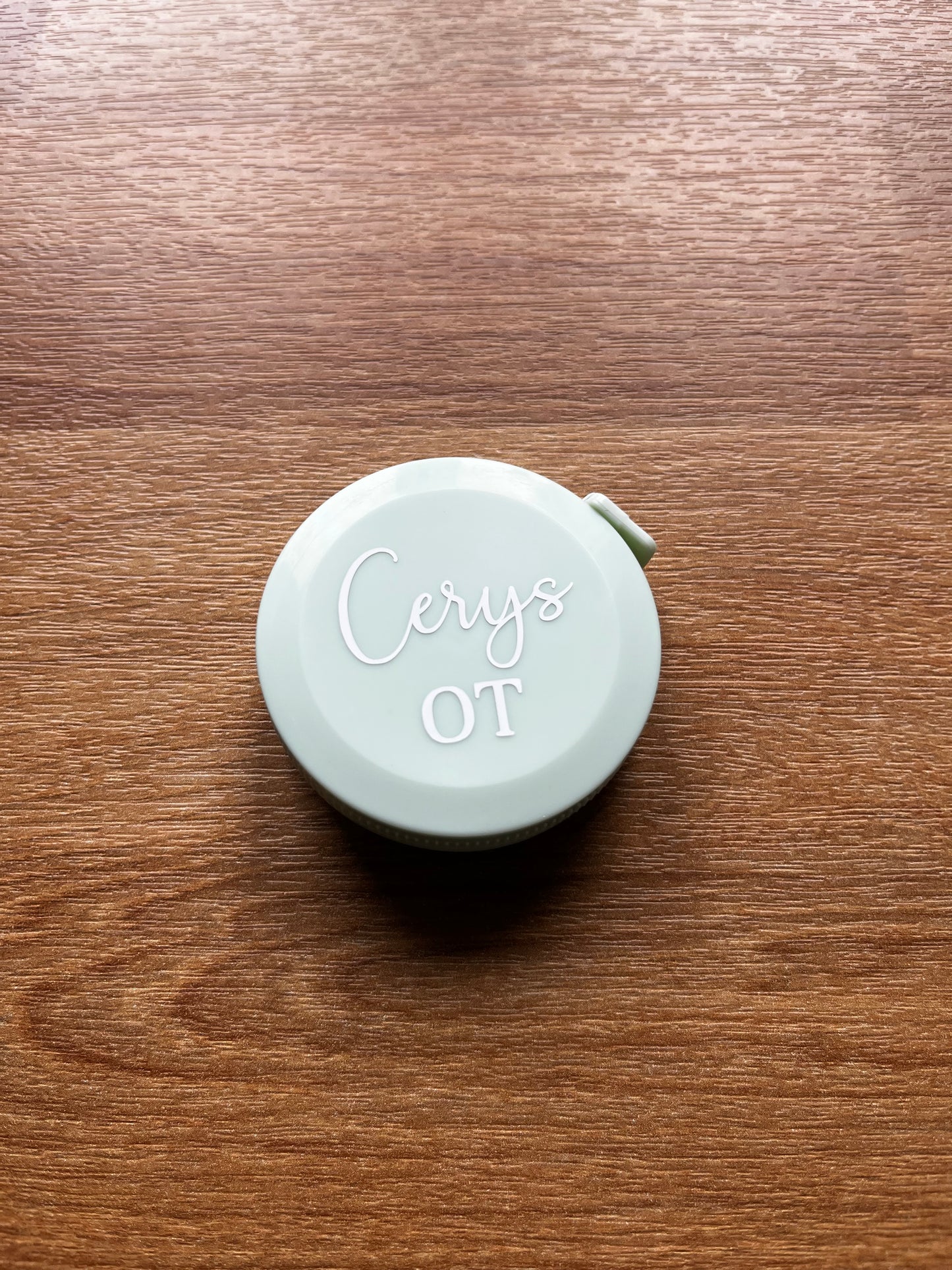 Personalised Health Care Workers Pocket Tape Measure