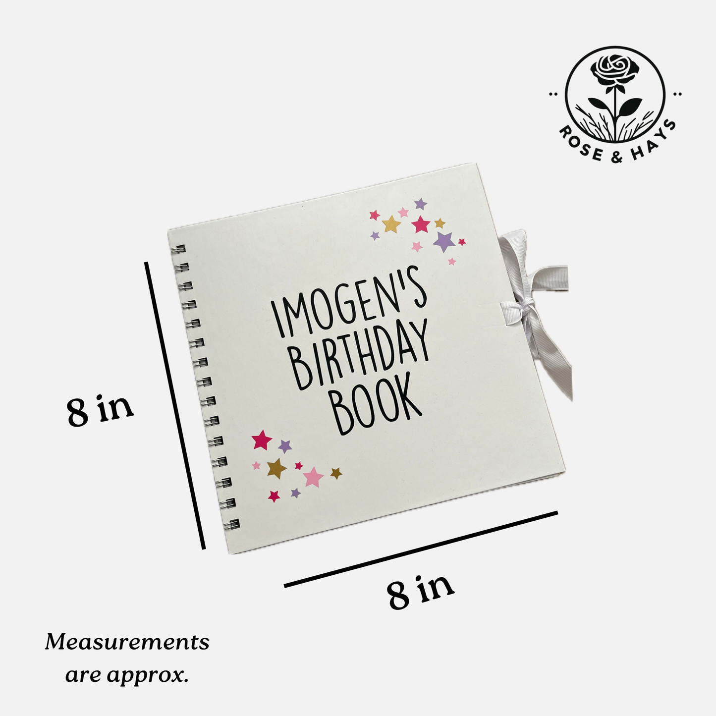 Personalised Birthday Memory Book