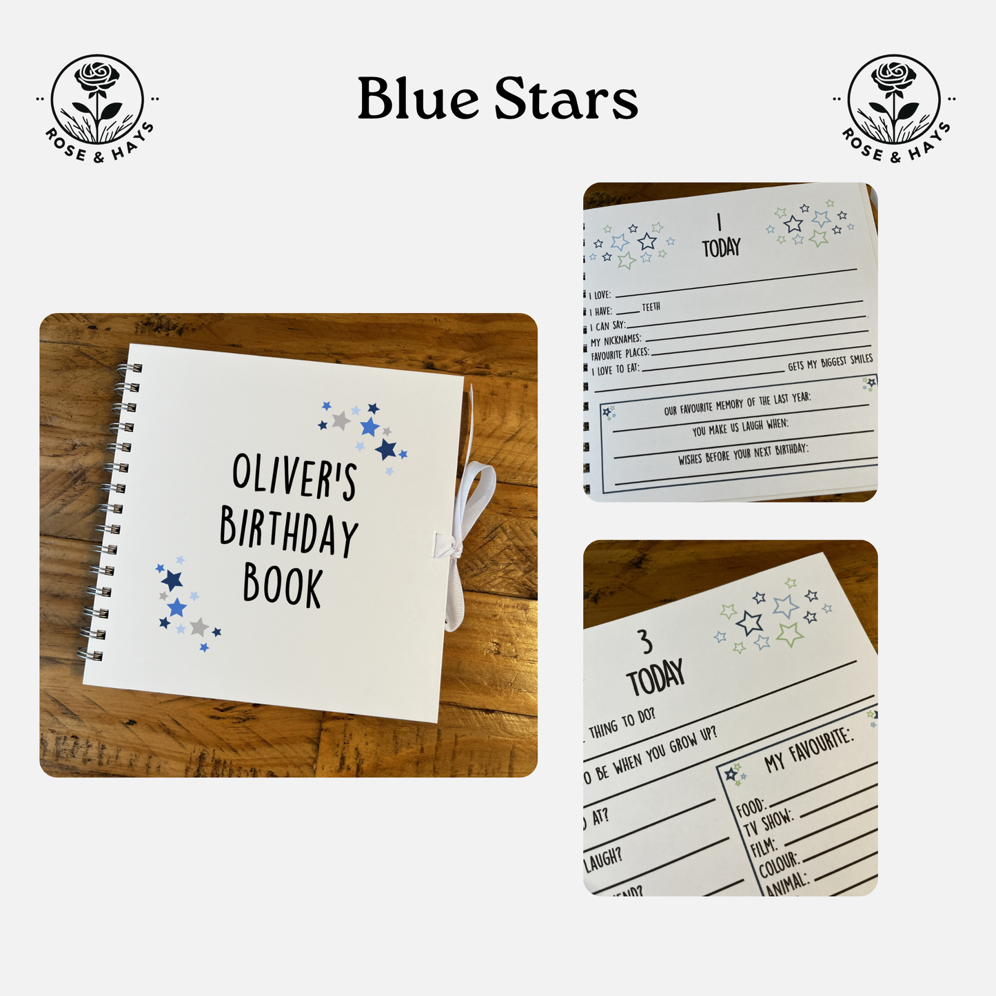 Personalised Birthday Memory Book