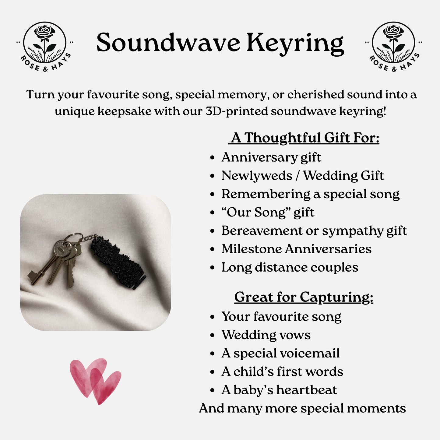 Soundwave Keyrings