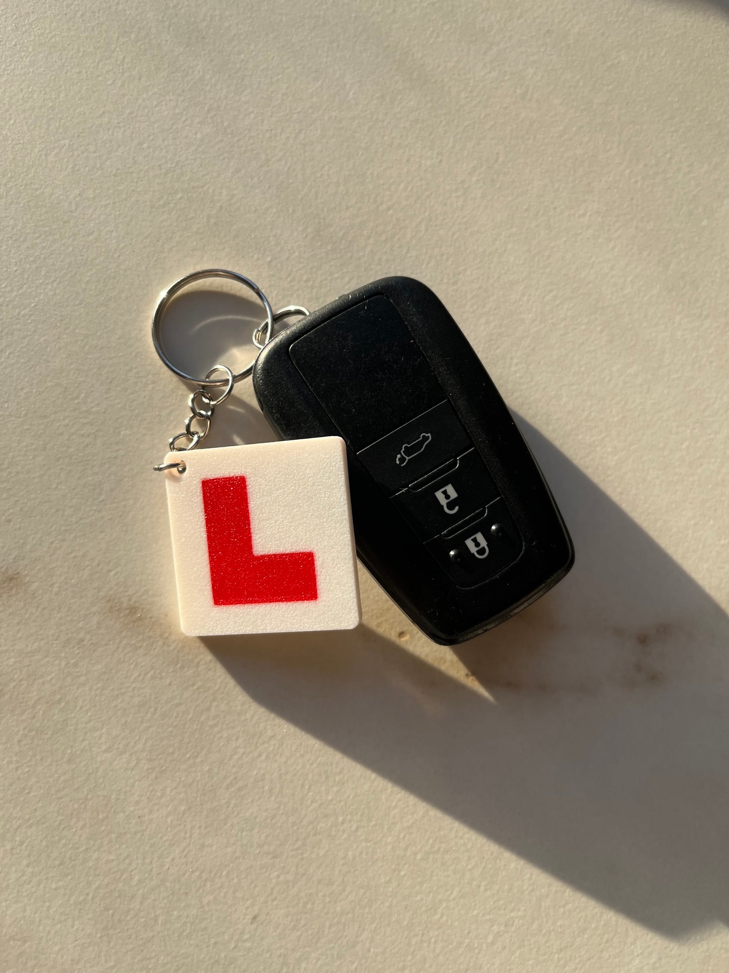 Learner Driver 'L Plate' Keyring