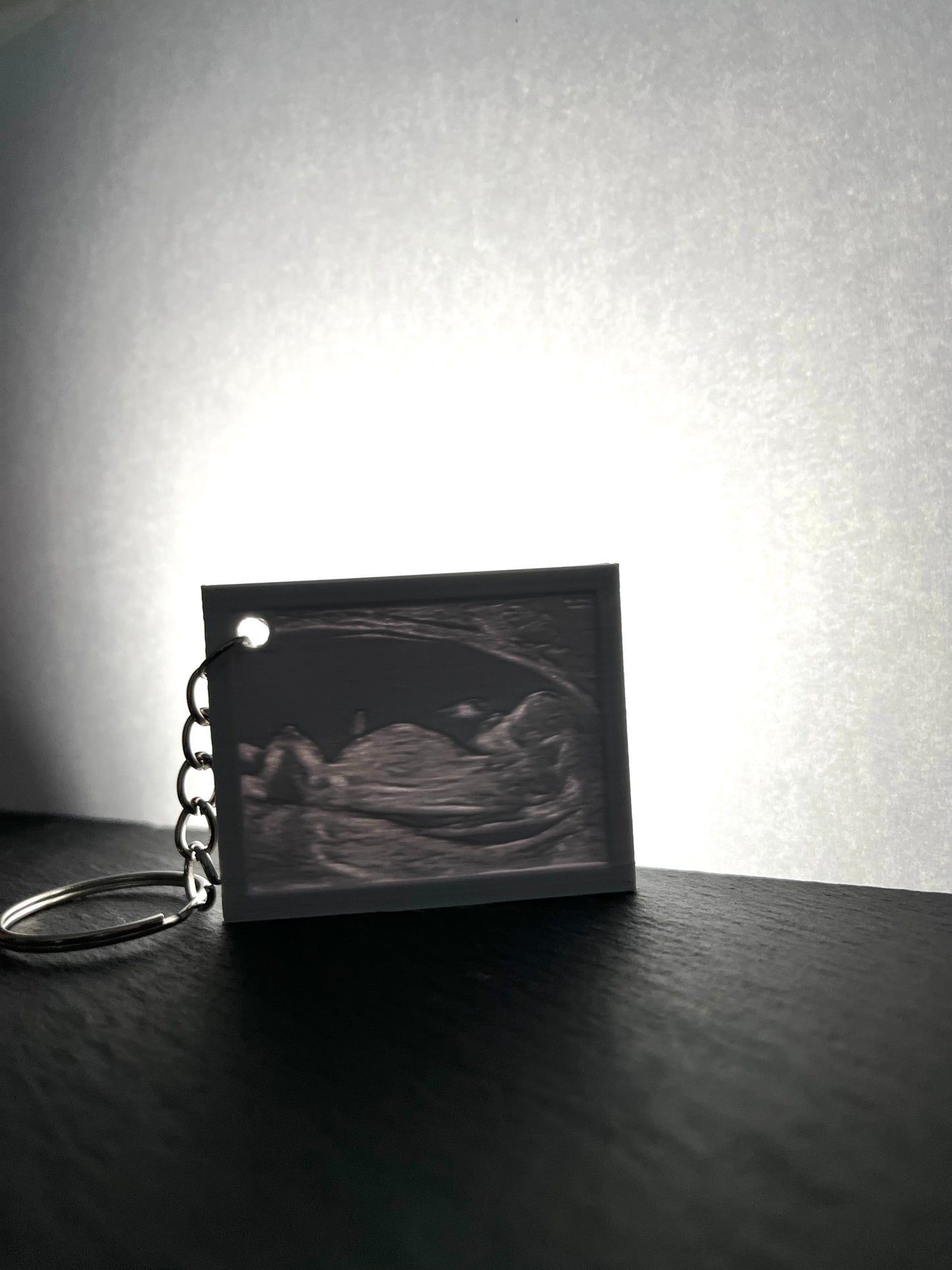 Baby Ultrasound Scan Photo Keyring