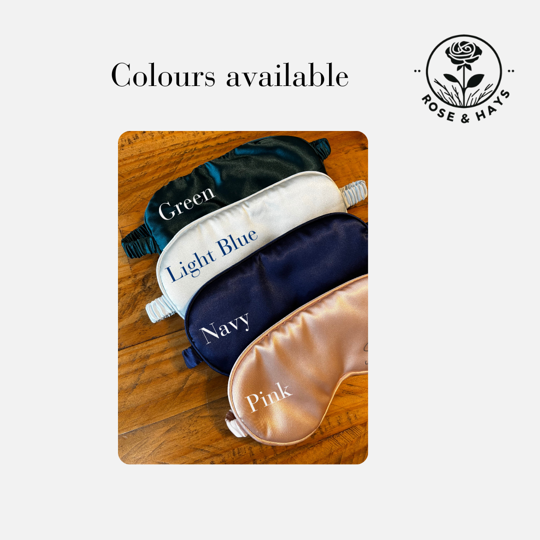 Personalised sleep mask