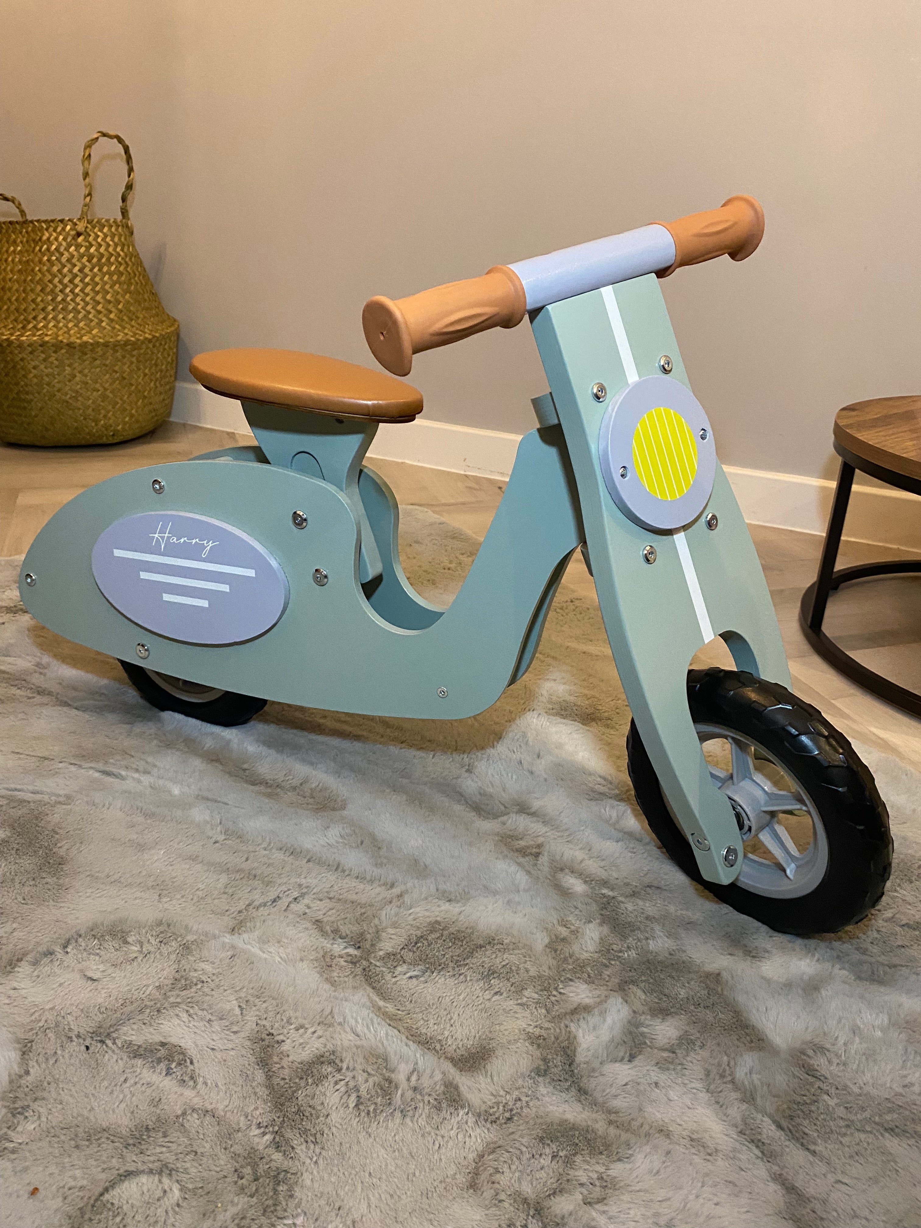 Personalised sales balance bike