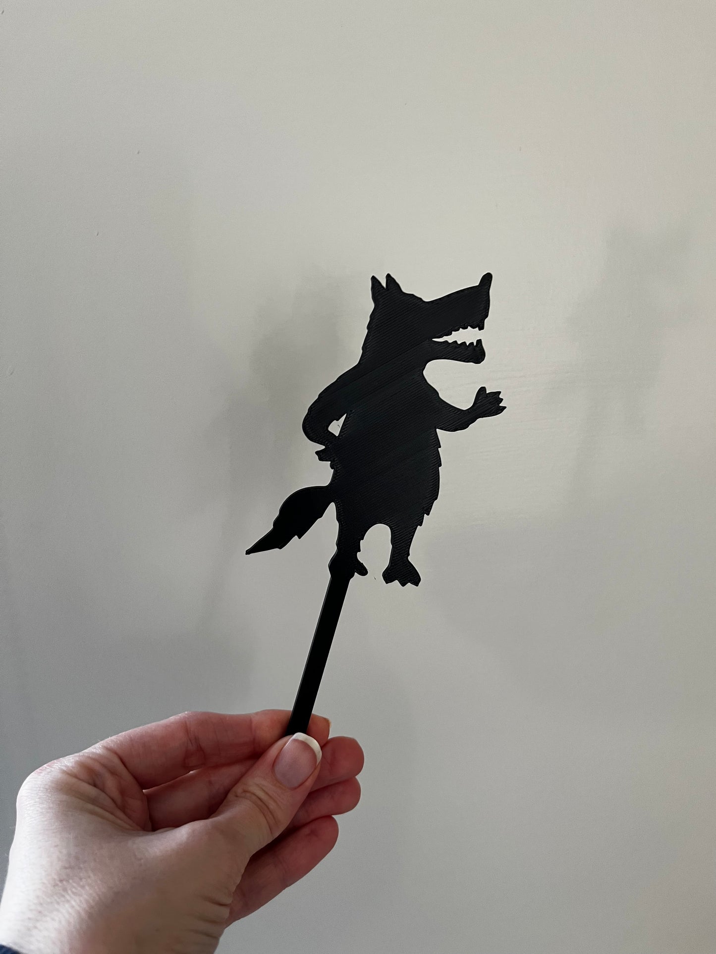The Three Little Pigs Shadow Story Sticks
