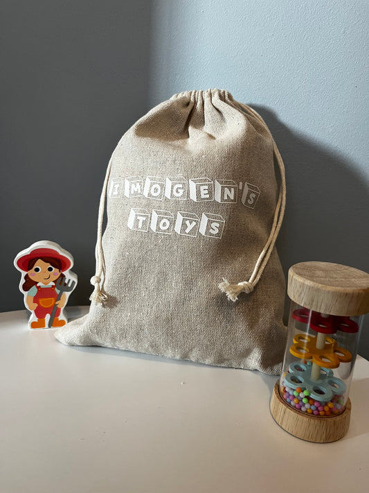 Personalised Toy Bags