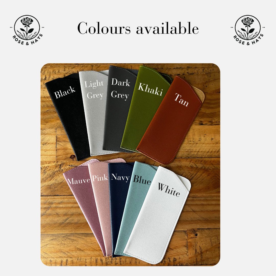 Personalised glasses case