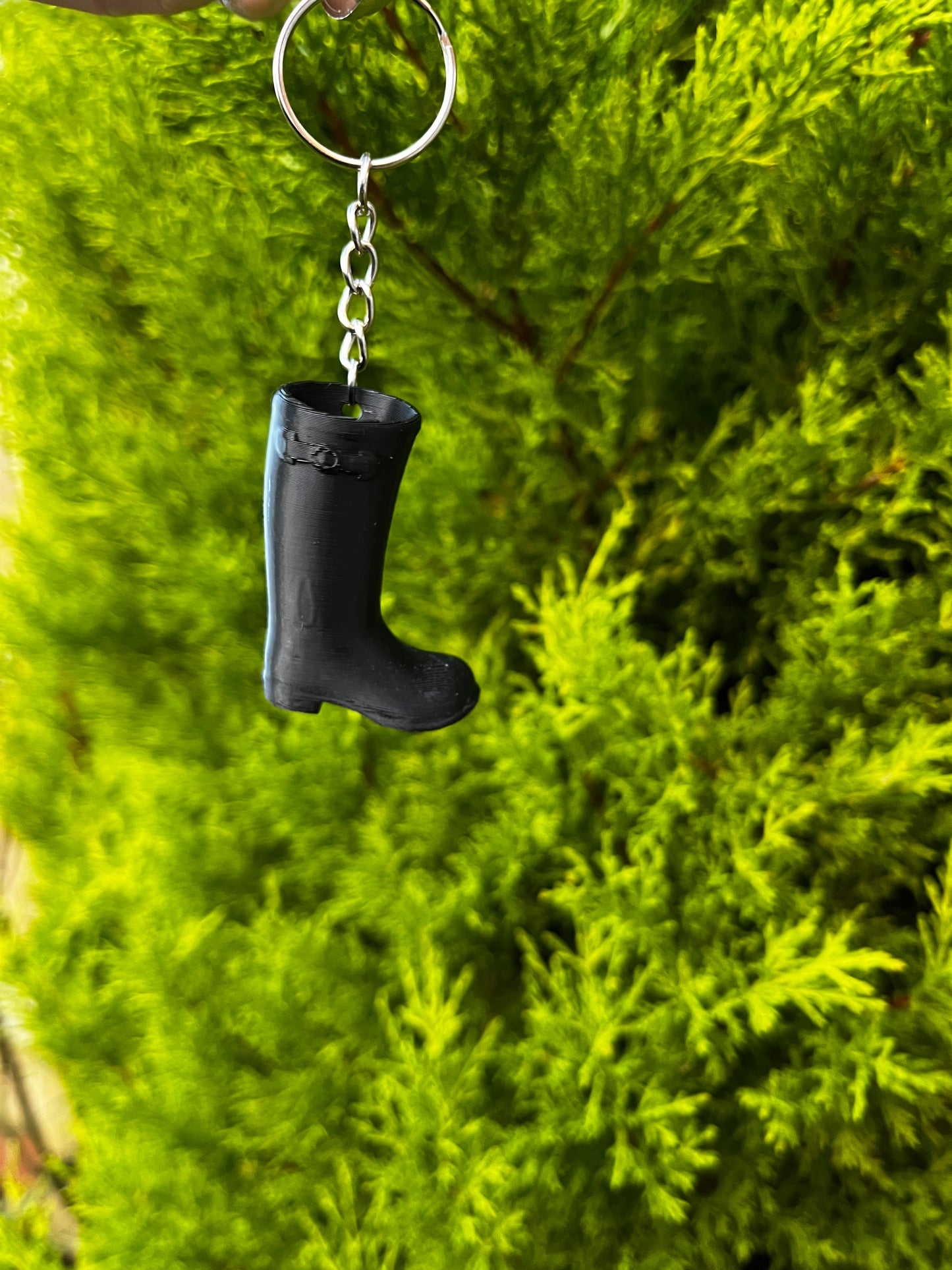 Wellington Boot Keyring