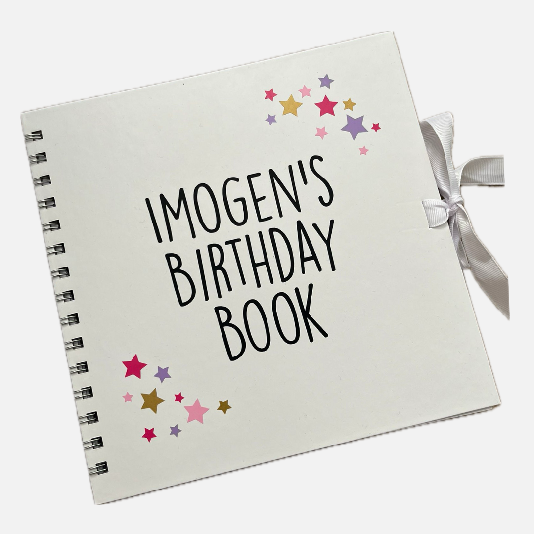 Personalised Birthday Memory Book