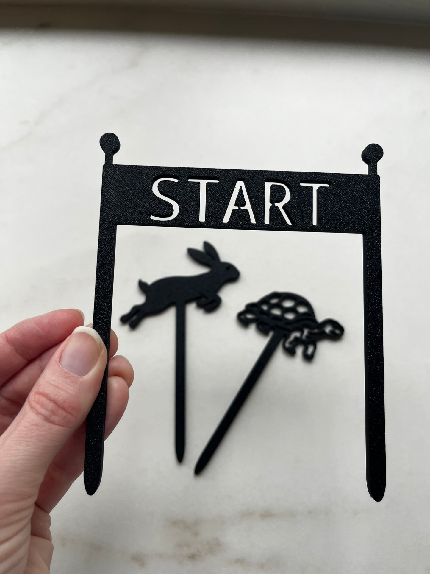 The Hare and The Tortoise Shadow Story Stick Puppets
