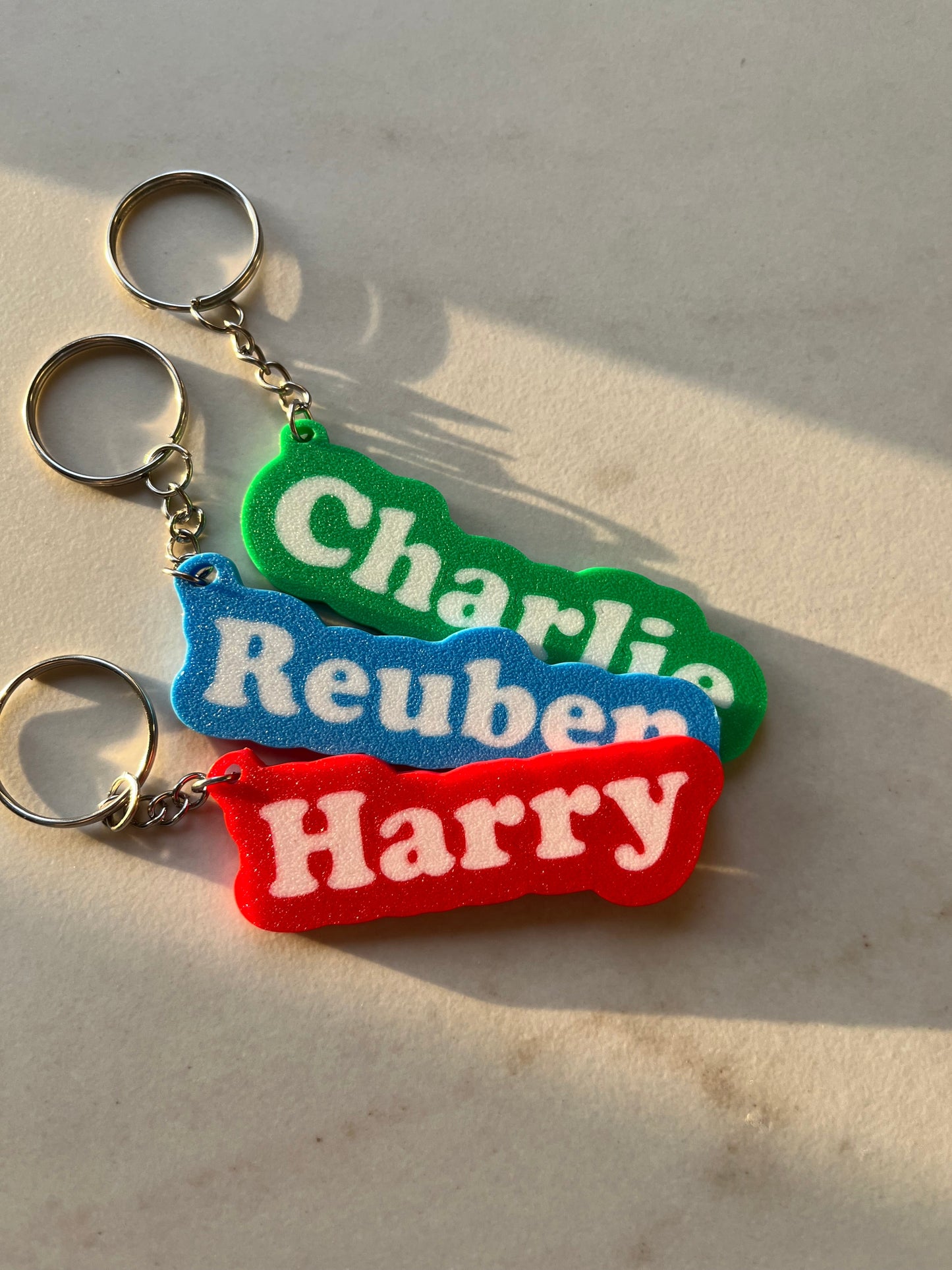 Custom Name Keyring