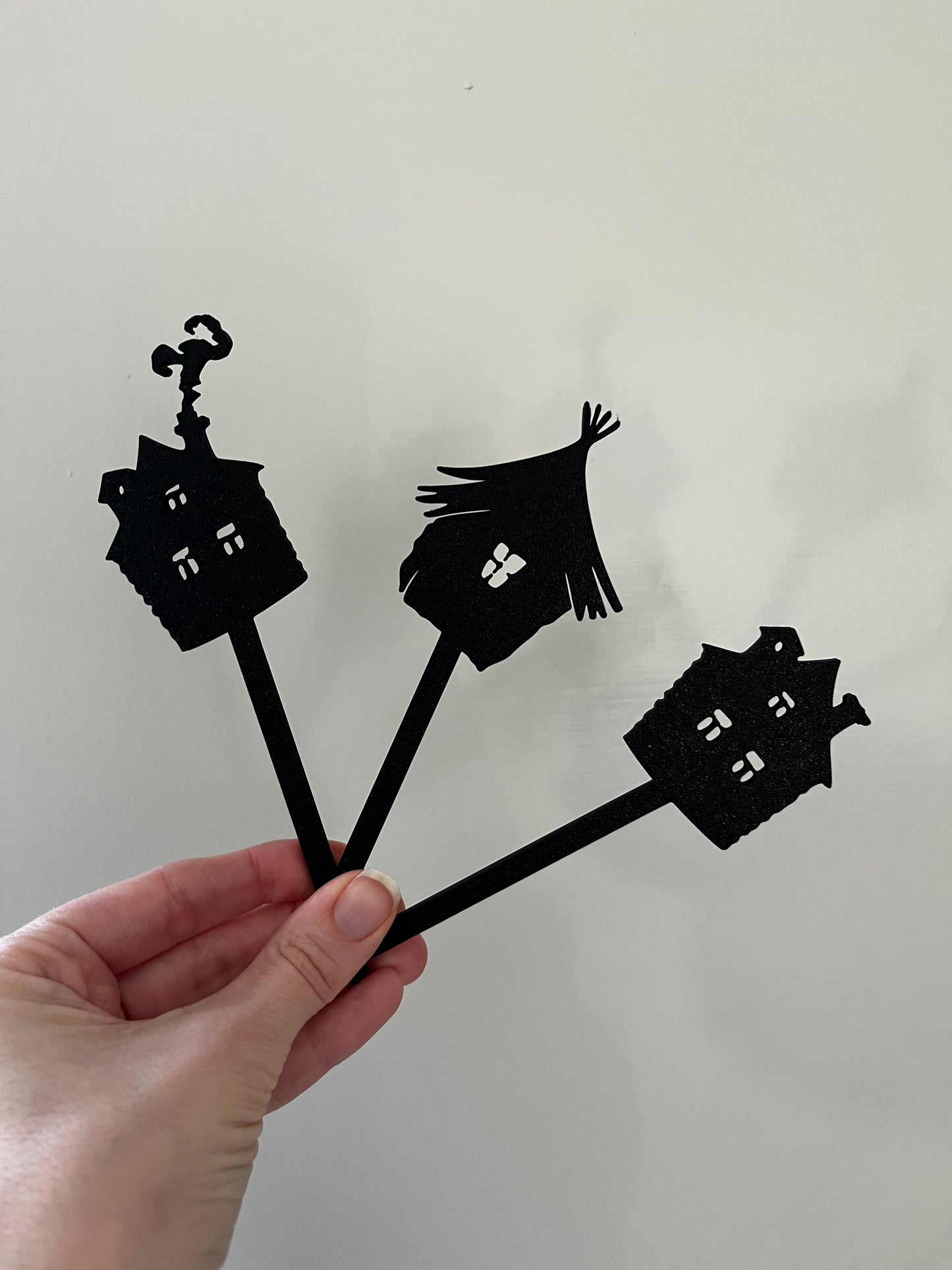 The Three Little Pigs Shadow Story Sticks