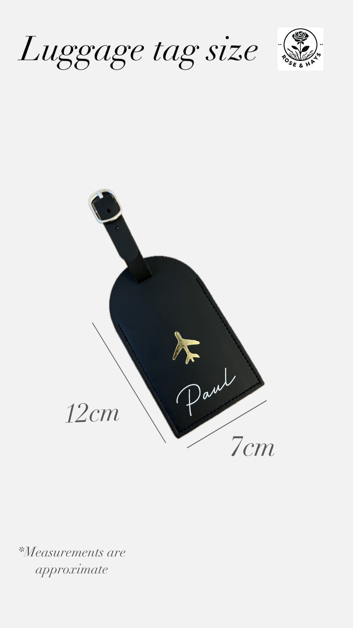 Personalised Luggage Tags