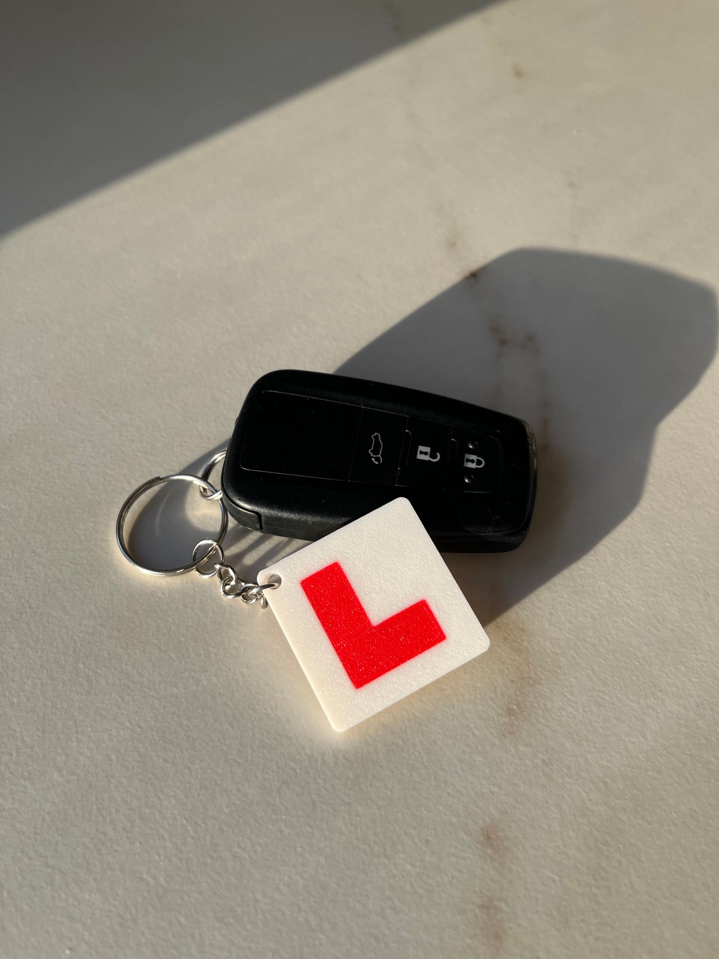 Learner Driver 'L Plate' Keyring
