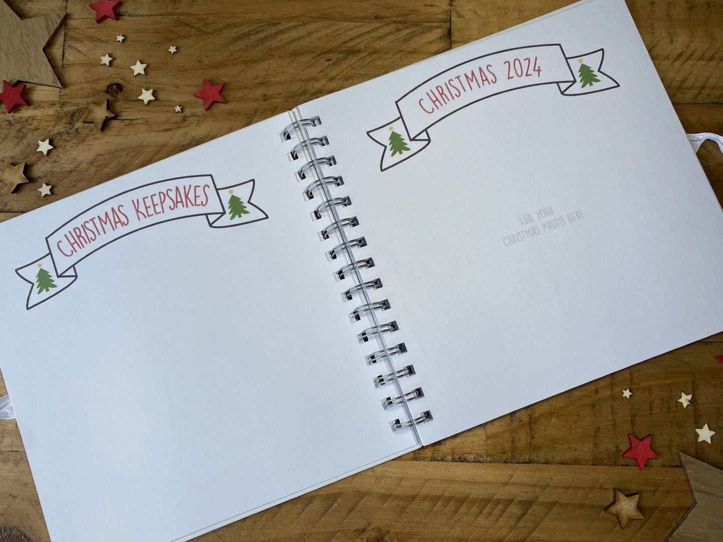 Personalised Christmas Memory Book