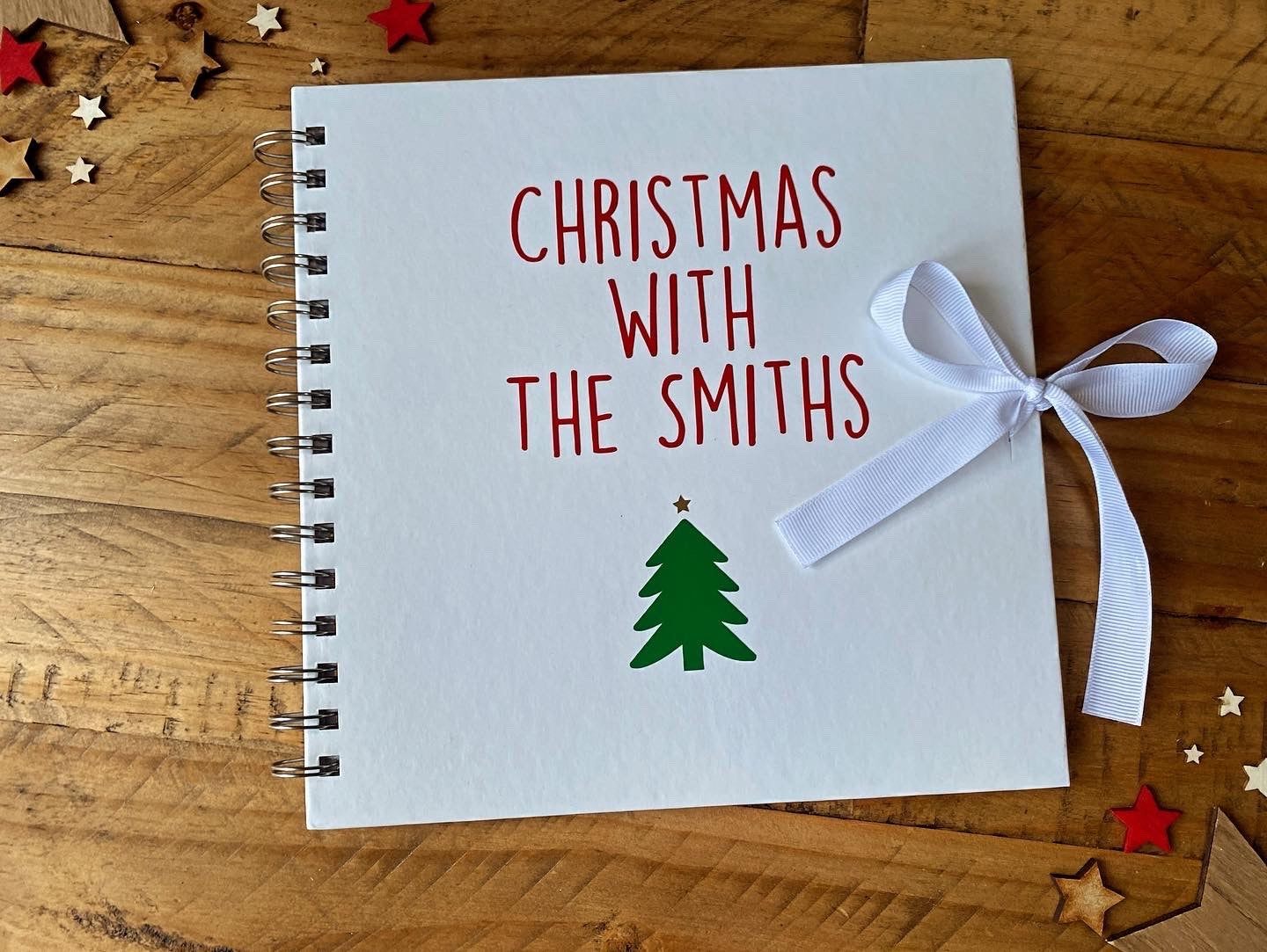Personalised Christmas Memory Book
