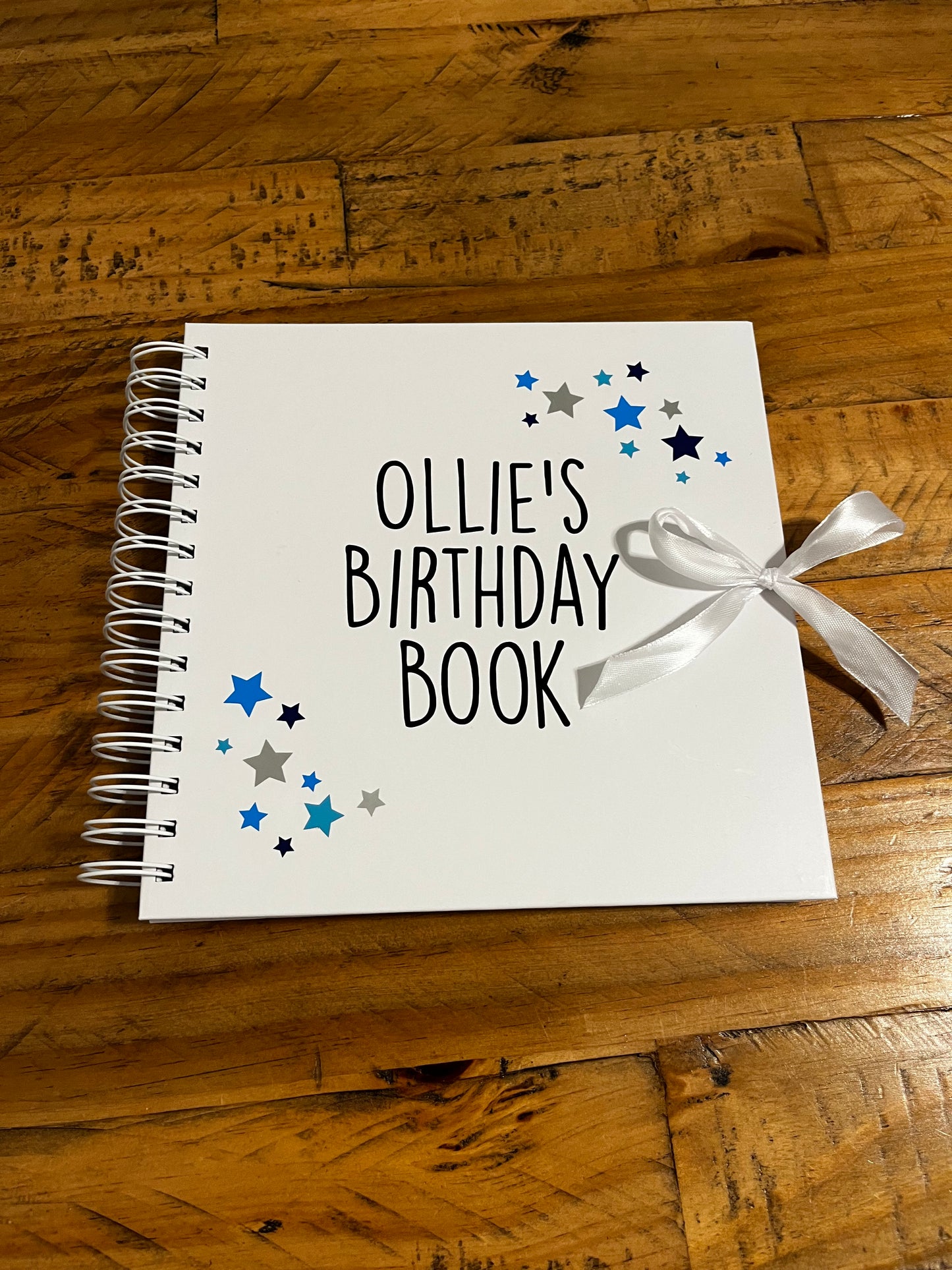 Personalised Birthday Memory Book