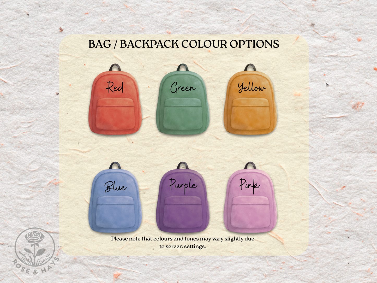 Personalised First Day of School Card