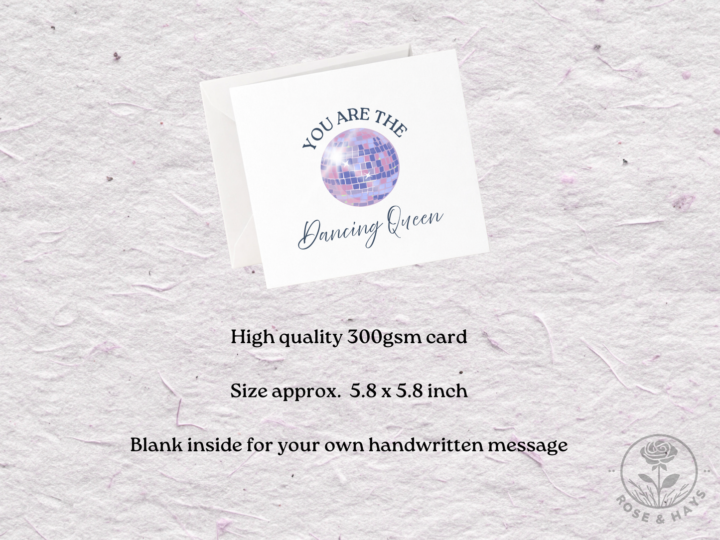 You Are The Dancing Queen Card