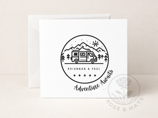 Personalised Campervan Card