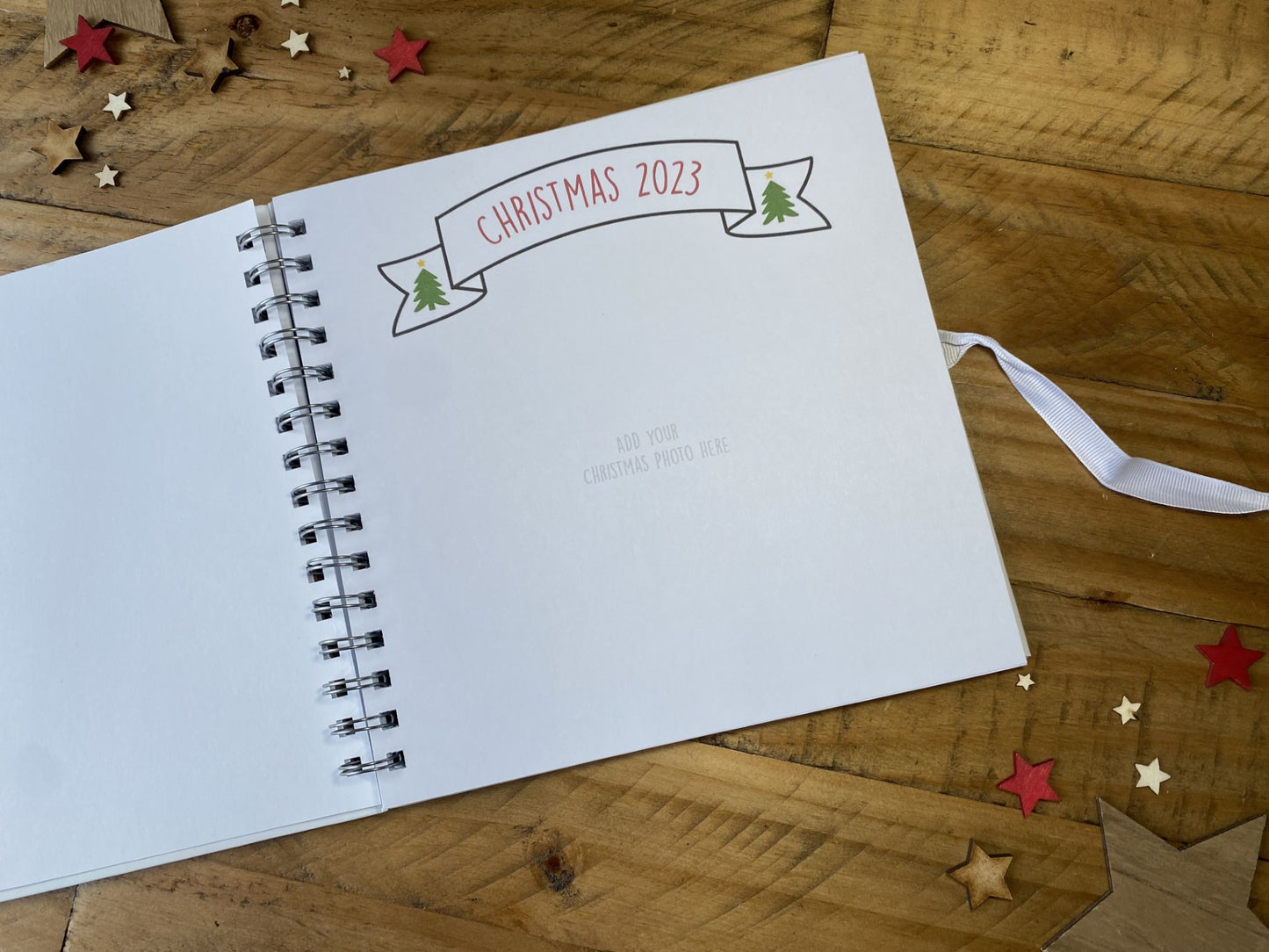 Personalised Christmas Memory Book